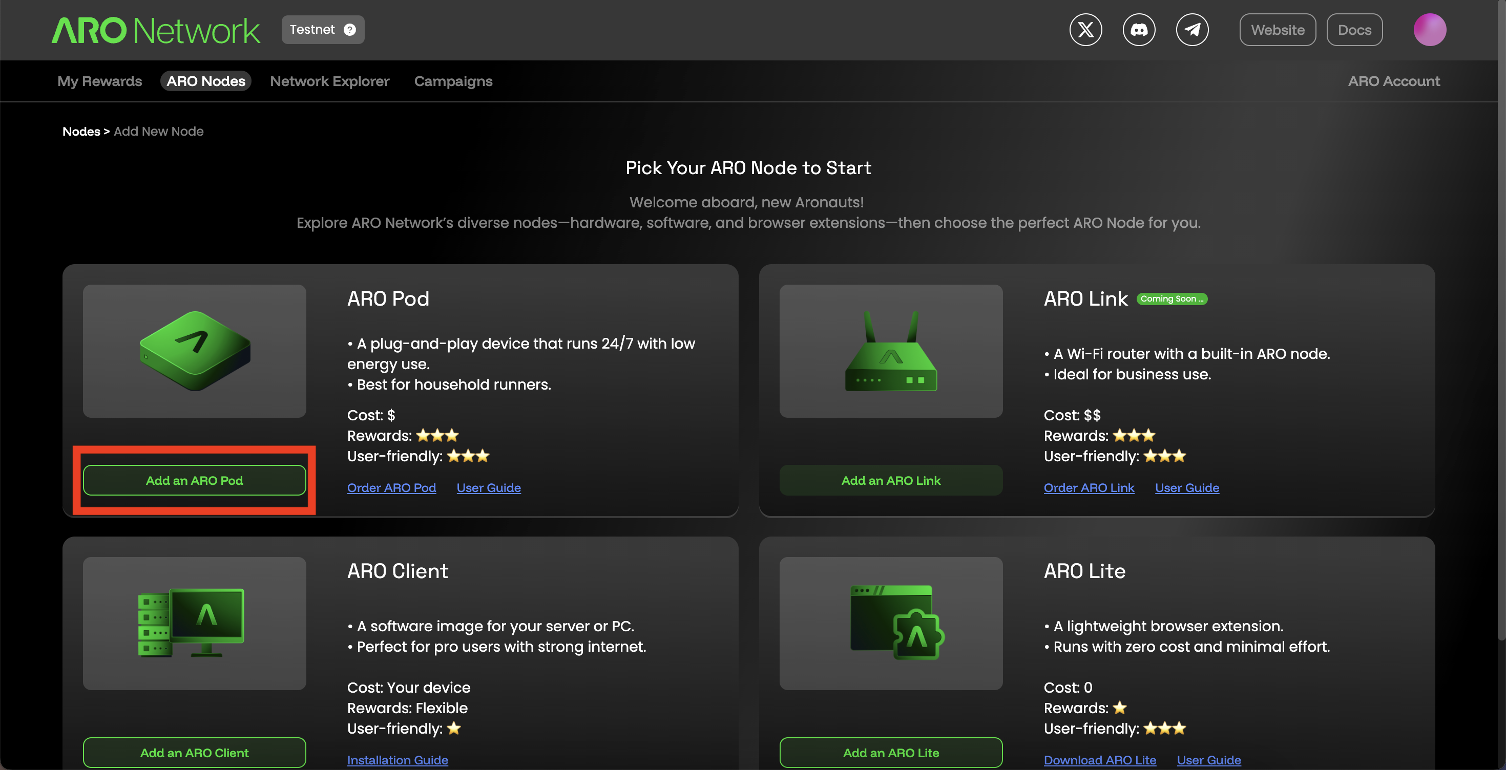 Dashboard Add