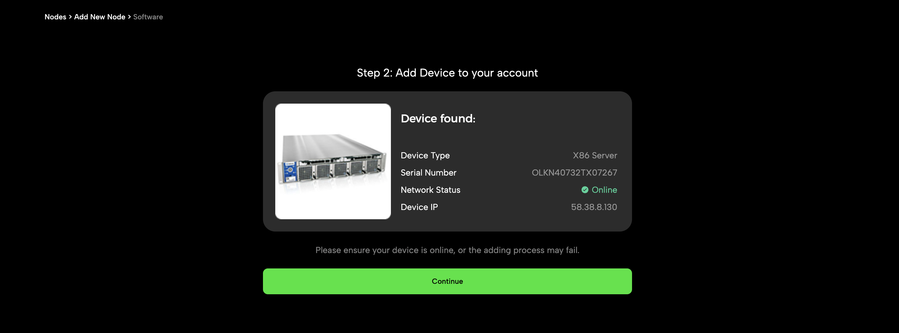 Device Recognition