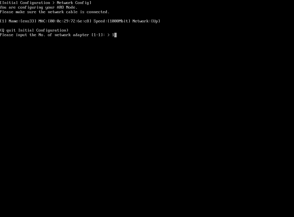 Network Configuration