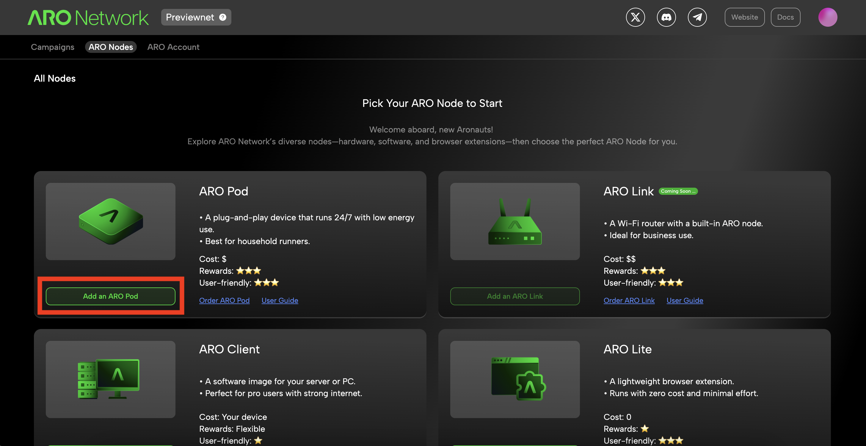 Dashboard Add