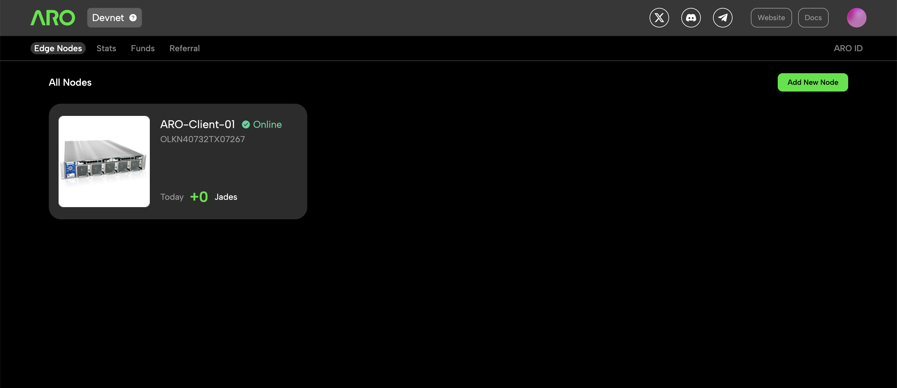 Dashboard Add Successful