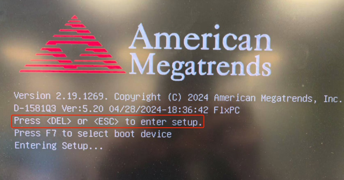 BIOS Setup